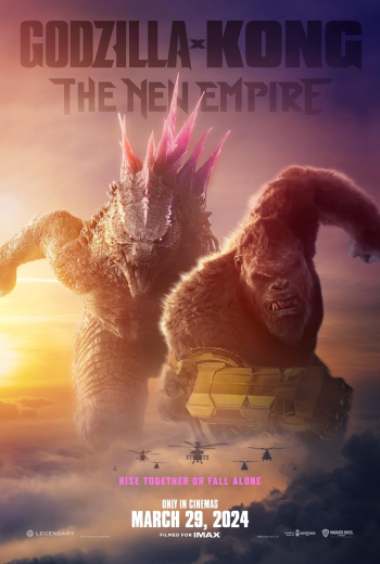 Poster Godzilla x Kong The New Empire