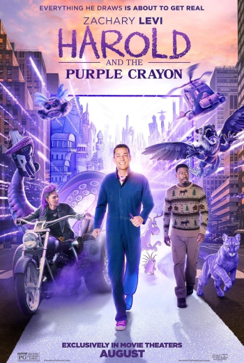 Poster Harold and the Purple Crayon