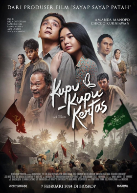 Poster Kupu-Kupu Kertas