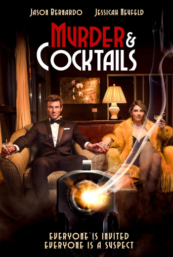 Poster Murder and Cocktails