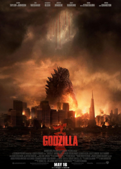 Nonton Godzilla x Kong The New Empire 2024 - Poster Godzilla 2014